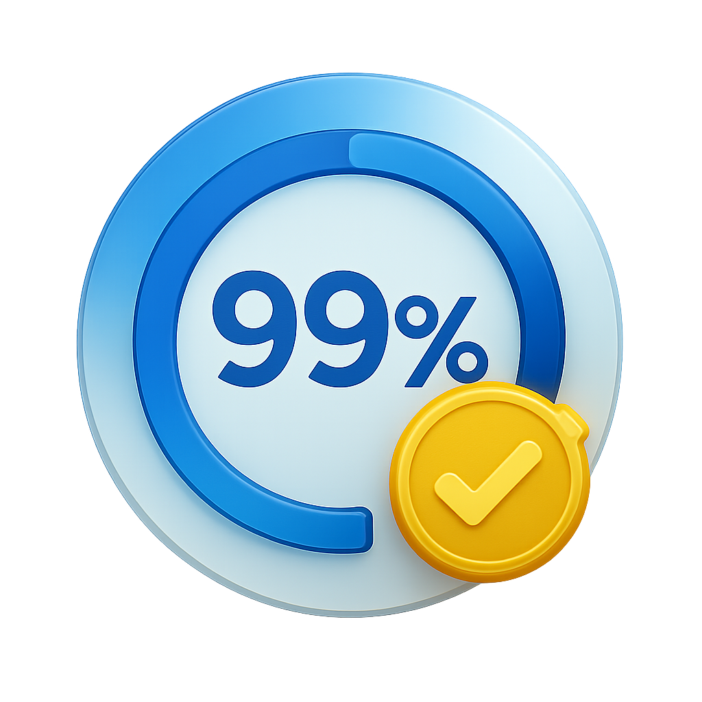 99 percent icon